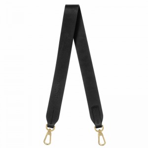 Alças Longchamp Feminino Pretas Brasil | 34208H93001
