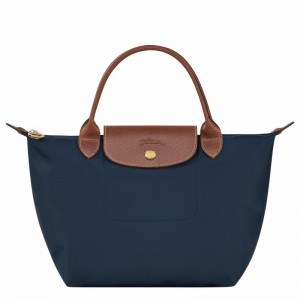 Bolsa de Mão Longchamp Le Pliage Original S Feminino Azul Marinho Brasil | L1621089P68
