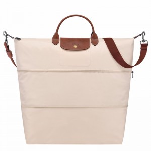 Bolsas De Viagem Longchamp Le Pliage Original expandable Masculino Branco Brasil | L1911089P71-