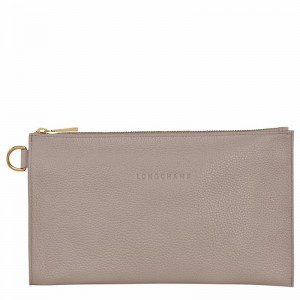 Pouches Longchamp Le FOULONNÉ Feminino Cinzentas Brasil | L2541021P55