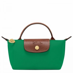 Pouches Longchamp Le Pliage Original Feminino Verdes Brasil | 34175089P88