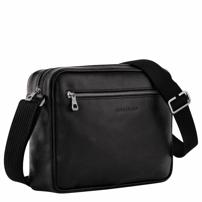 Bolsa Balde Longchamp Le FOULONNÉ M Masculino Pretas Brasil | 20044021047
