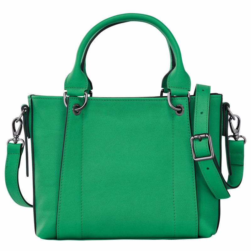 Bolsa de Mão Longchamp 3D S Feminino Verdes Brasil | 10197HCV129