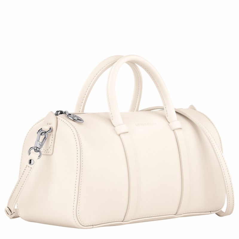 Bolsa de Mão Longchamp Daylong M Feminino Branco Brasil | 10271HFK037