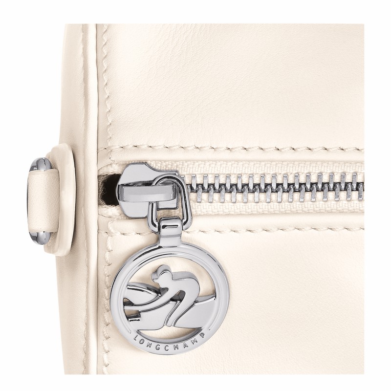 Bolsa de Mão Longchamp Daylong M Feminino Branco Brasil | 10271HFK037