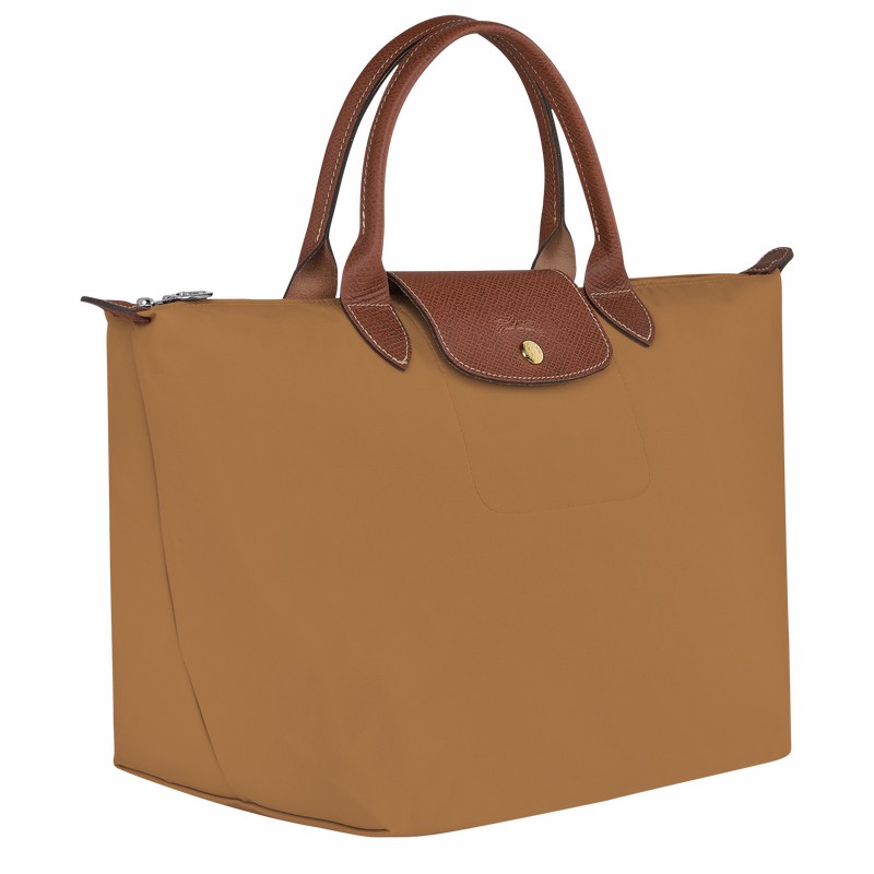 Bolsa de Mão Longchamp Le Pliage Original M Feminino Caqui Brasil | L1623089P86