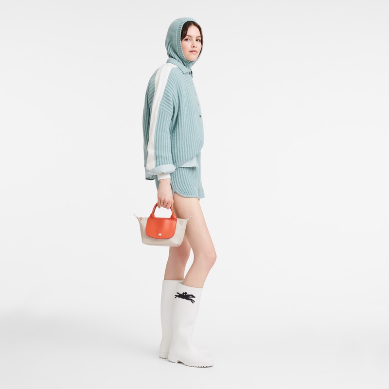 Bolsa de Mão Longchamp Le Pliage Xtra XS Feminino Laranja Brasil | L1500HFJ685