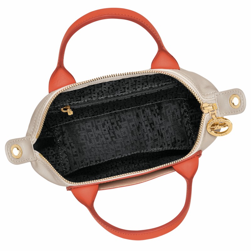 Bolsa de Mão Longchamp Le Pliage Xtra XS Feminino Laranja Brasil | L1500HFJ685
