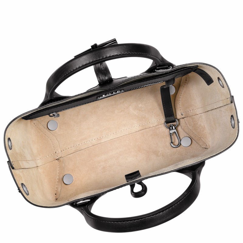 Bolsa de Mão Longchamp Le Roseau S Feminino Pretas Brasil | 10095HCN001