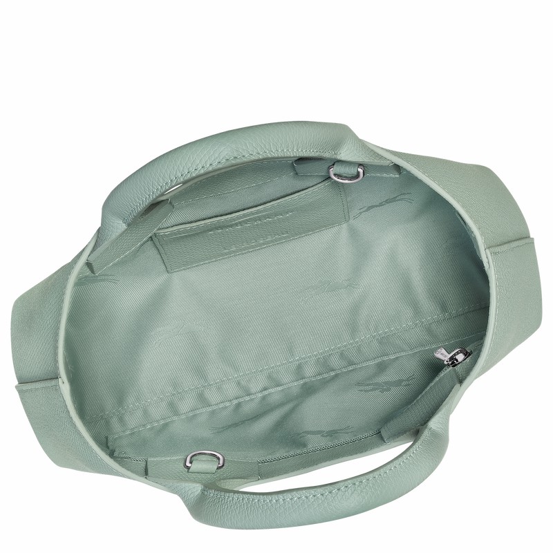 Bolsa de Mão Longchamp Le Roseau S Feminino Celadon Brasil | 10280HFP282