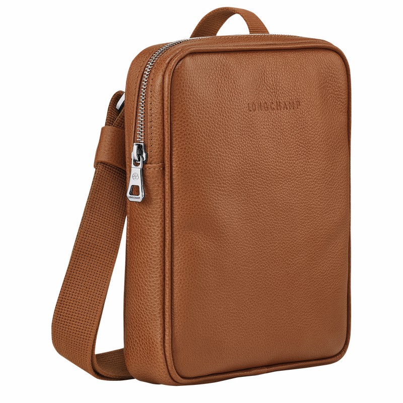 Bolsas Crossbody Longchamp Le FOULONNÉ XS Feminino Caramel Brasil | L1712021F72