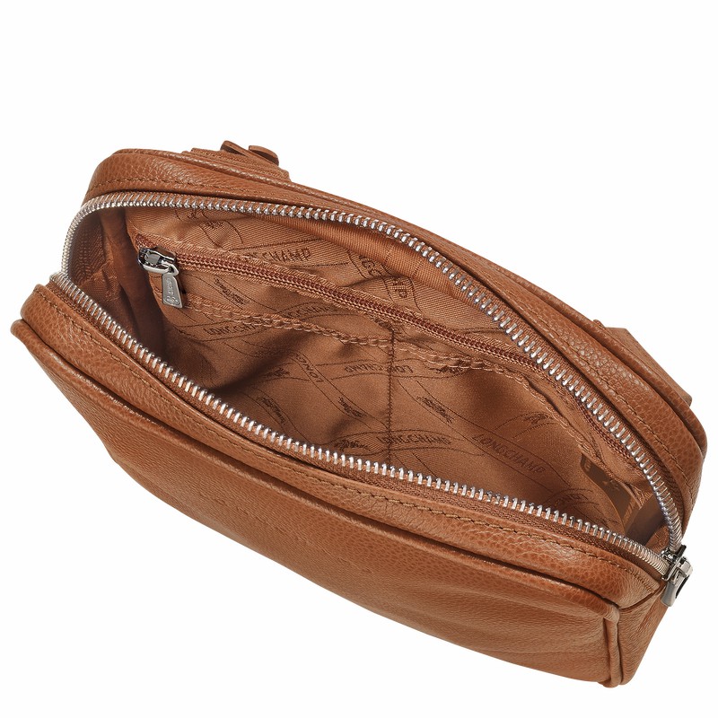 Bolsas Crossbody Longchamp Le FOULONNÉ XS Feminino Caramel Brasil | L1712021F72