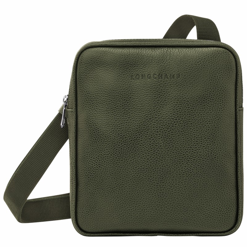 Bolsas Crossbody Longchamp Le FOULONNÉ XS Masculino Caqui Brasil | L1712021A23-