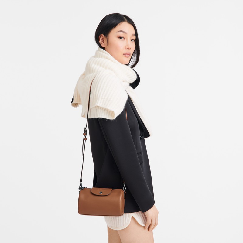 Bolsas Crossbody Longchamp Le Pliage Xtra XS Feminino Marrom Brasil | 10255987504