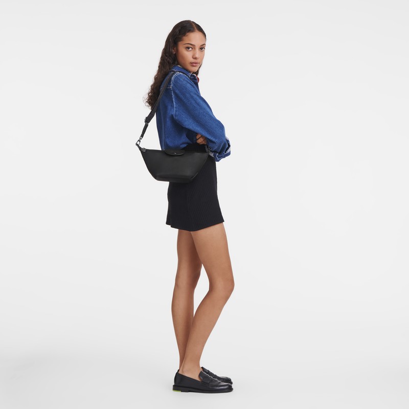 Bolsas Crossbody Longchamp Le Pliage Xtra XS Masculino Pretas Brasil | 10212987001-
