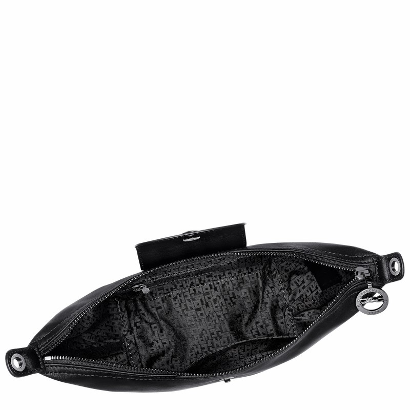 Bolsas Crossbody Longchamp Le Pliage Xtra XS Masculino Pretas Brasil | 10212987001-