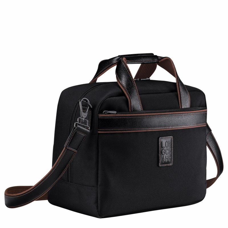 Bolsas De Viagem Longchamp Boxford S Masculino Pretas Brasil | L1658080001-