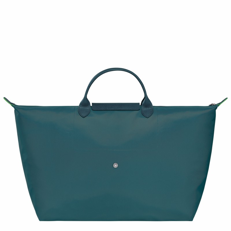 Bolsas De Viagem Longchamp Le Pliage Green S Masculino Azul Claro Brasil | L1624919P89-