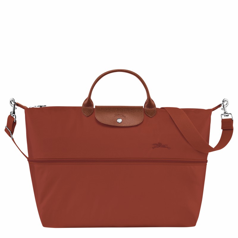 Bolsas De Viagem Longchamp Le Pliage Green expandable Masculino Marrom Brasil | L1911919404-