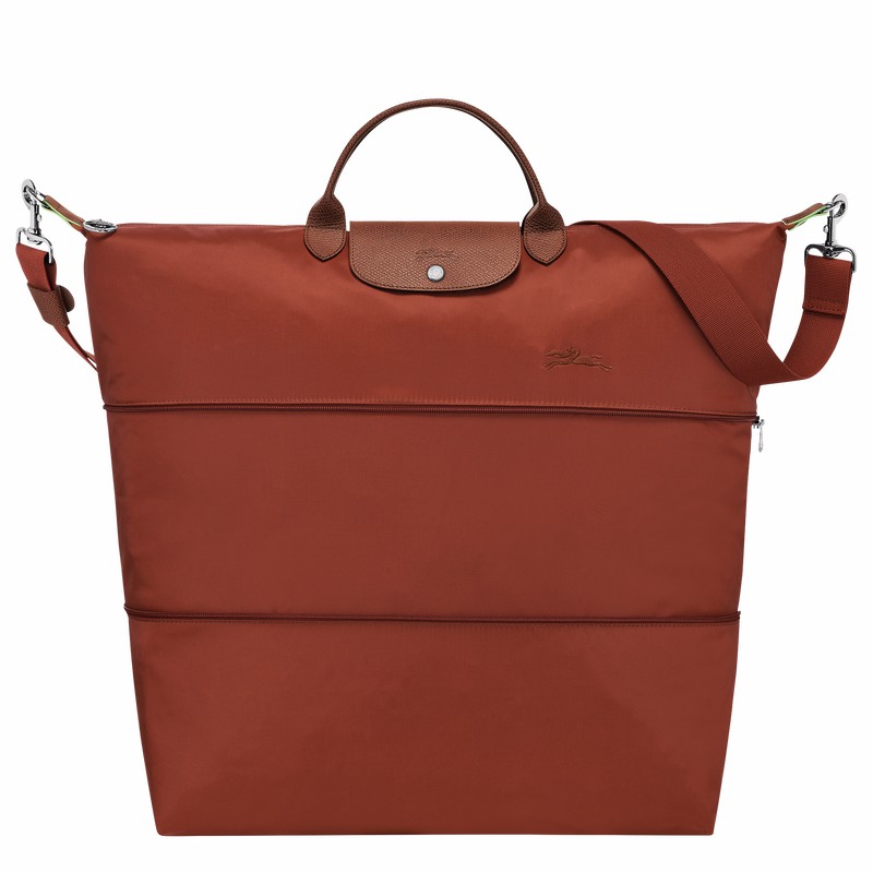 Bolsas De Viagem Longchamp Le Pliage Green expandable Masculino Marrom Brasil | L1911919404-