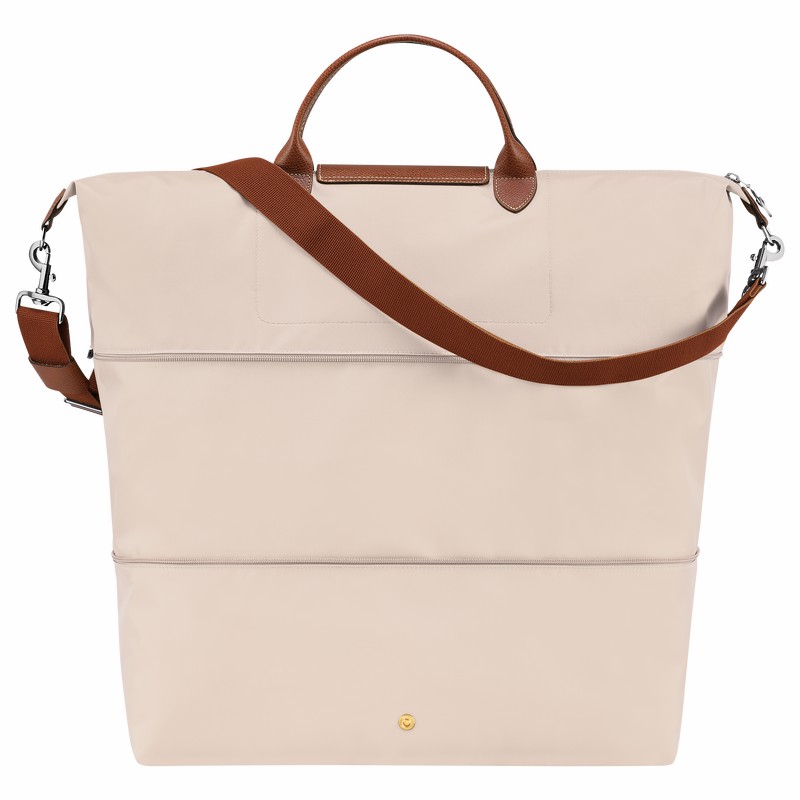 Bolsas De Viagem Longchamp Le Pliage Original expandable Masculino Branco Brasil | L1911089P71-