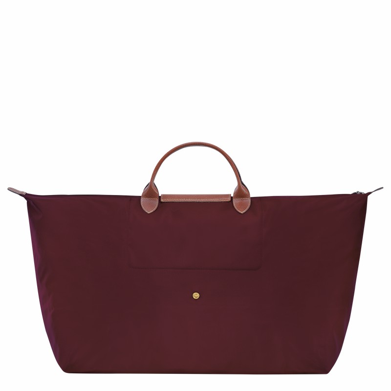Bolsas De Viagem Longchamp Le Pliage Original M Feminino Bordeaux Brasil | L1625089P87