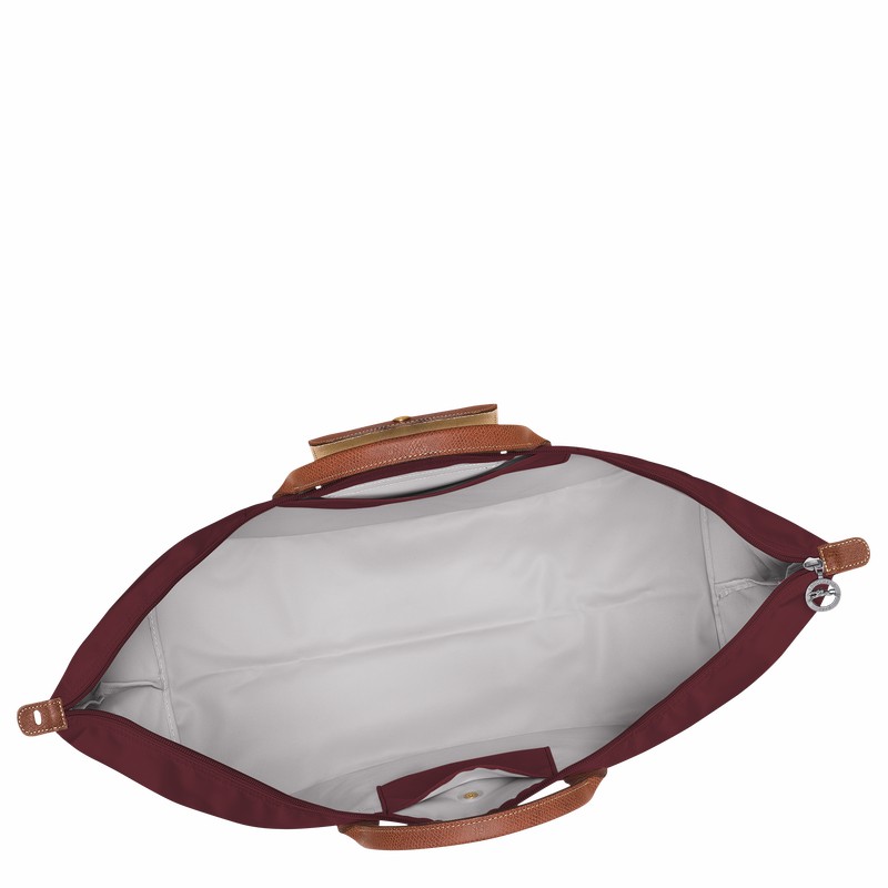 Bolsas De Viagem Longchamp Le Pliage Original M Feminino Bordeaux Brasil | L1625089P87