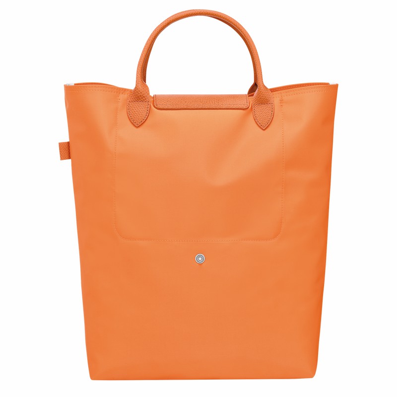 Bolsas Tote Longchamp Le Pliage Green M Feminino Laranja Brasil | 10168919P54