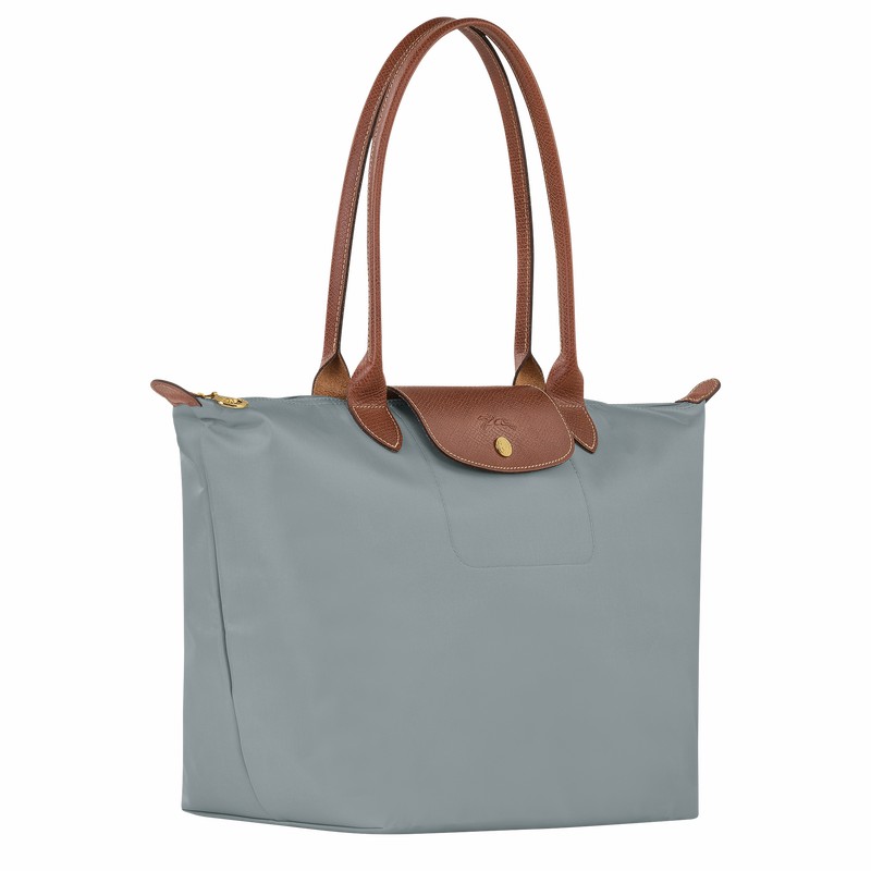 Bolsas Tote Longchamp Le Pliage Original L Feminino Cinzentas Brasil | L1899089P80