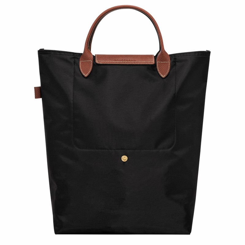 Bolsas Tote Longchamp Le Pliage Original M Feminino Pretas Brasil | 10168089001