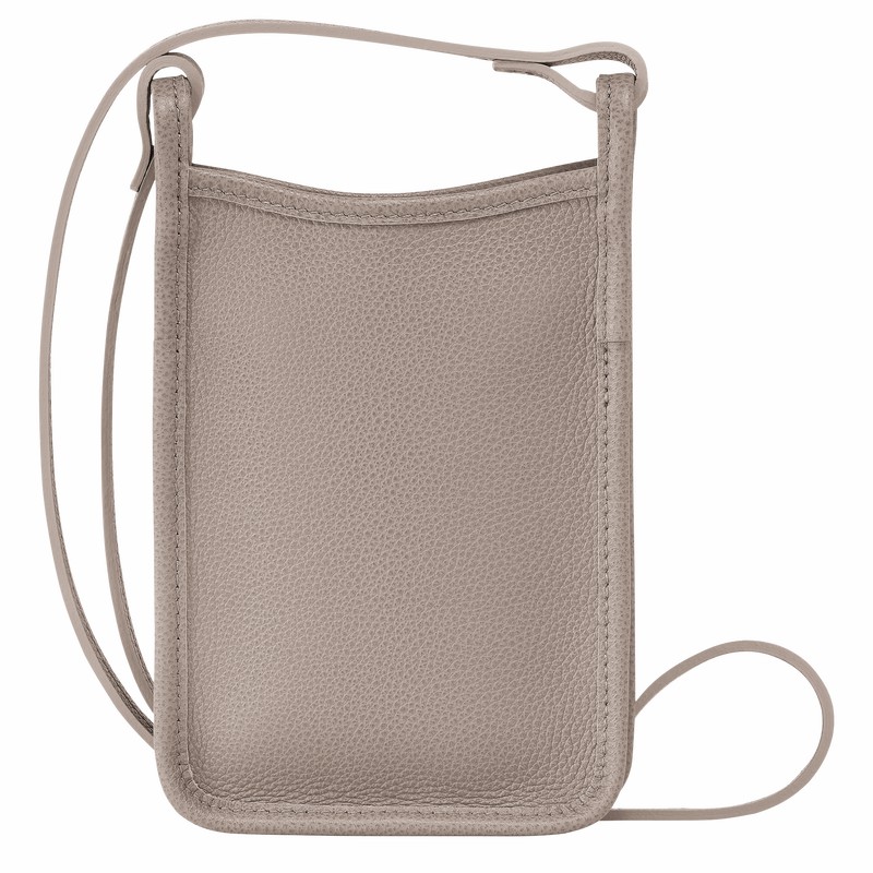 Capa Longchamp Le FOULONNÉ Masculino Cinzentas Brasil | 34200021P55-