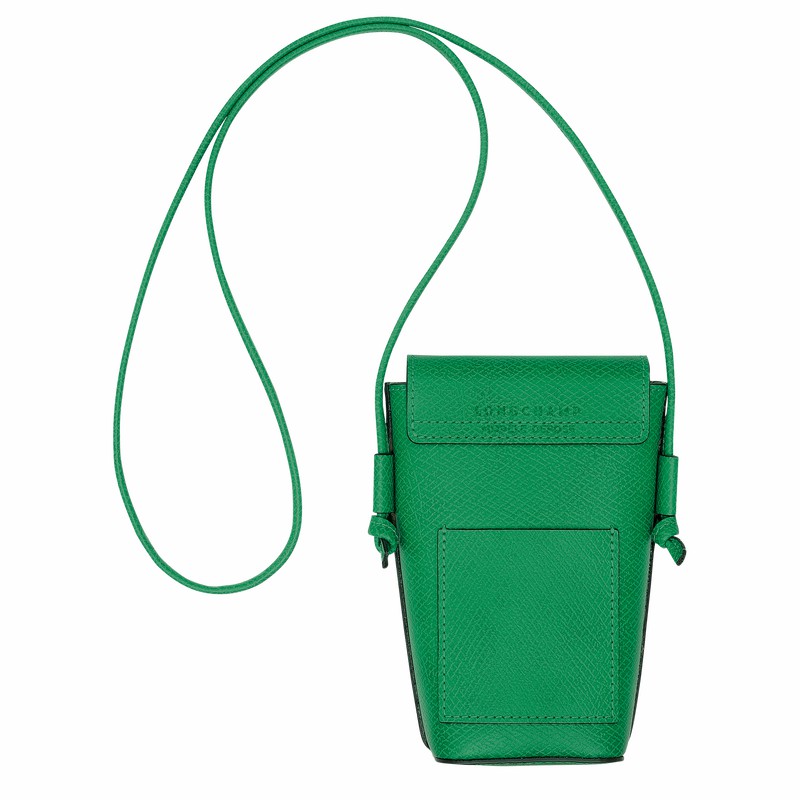 Capa Longchamp ÉPURE Feminino Verdes Brasil | 34193HYZ129