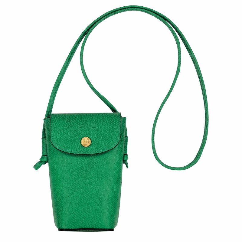 Capa Longchamp ÉPURE Feminino Verdes Brasil | 34193HYZ129