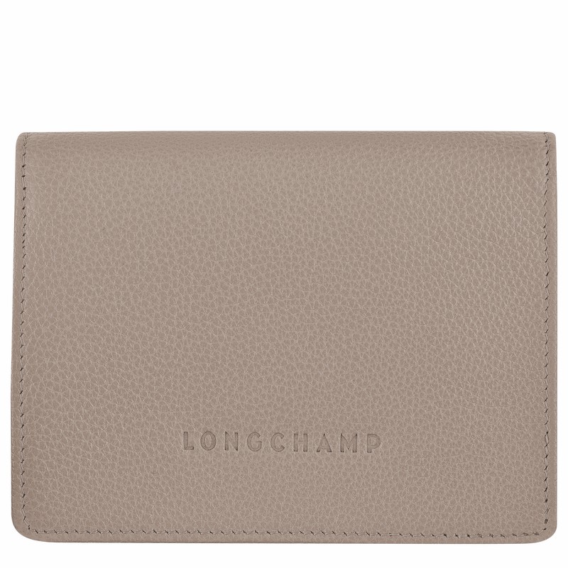 Carteiras Longchamp Le FOULONNÉ Masculino Cinzentas Brasil | 30021021P55-