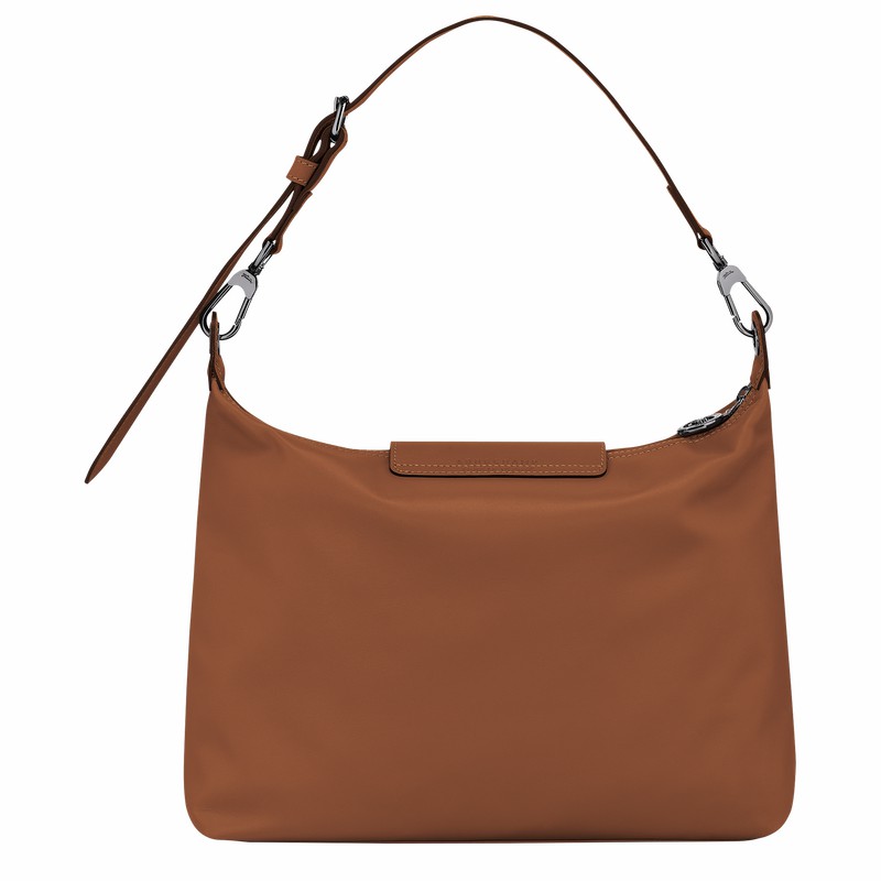 Bolsa Hobo Longchamp Le Pliage Xtra M Feminino Marrom Brasil | 10189987504