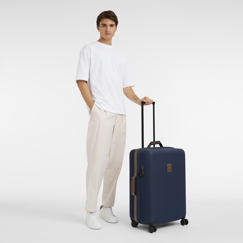 Malas De Viagem Longchamp Boxford L Masculino Azuis Brasil | 24018080127-