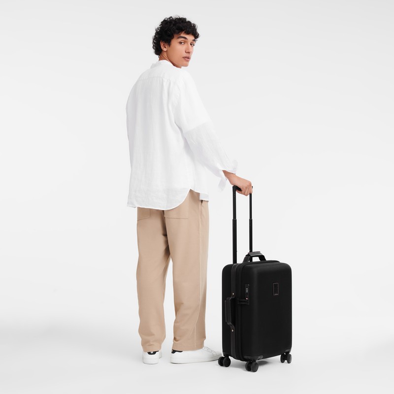 Malas De Viagem Longchamp Boxford S Masculino Pretas Brasil | 24017080001-