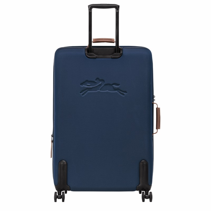 Malas De Viagem Longchamp Boxford XL Feminino Azuis Brasil | 24028080127