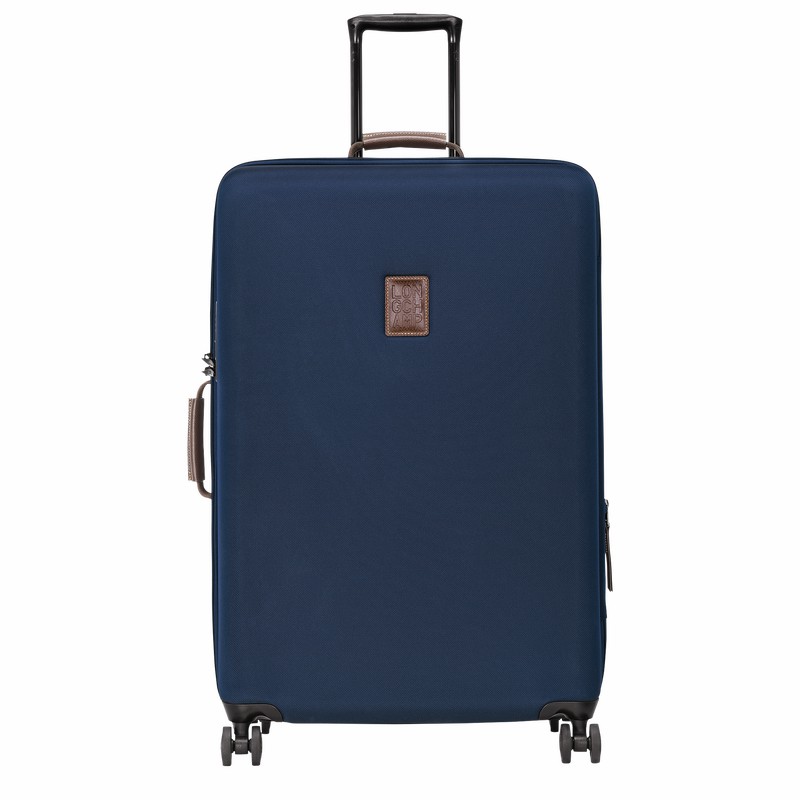 Malas De Viagem Longchamp Boxford XL Feminino Azuis Brasil | 24028080127