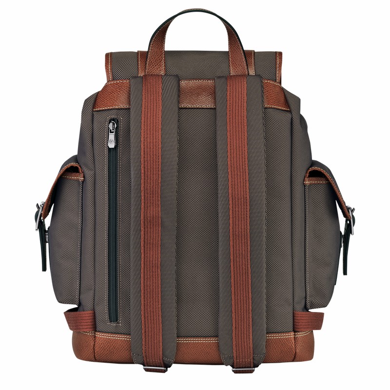 Mochilas Longchamp Boxford Masculino Marrom Brasil | 20035080042