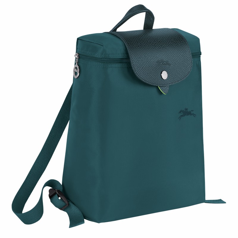 Mochilas Longchamp Le Pliage Green M Masculino Azul Claro Brasil | L1699919P89-