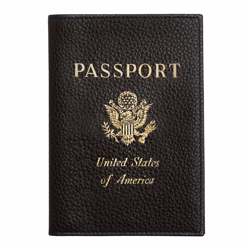 Portador De Passaporte Longchamp Le FOULONNÉ Feminino Pretas Brasil | L3416021US001