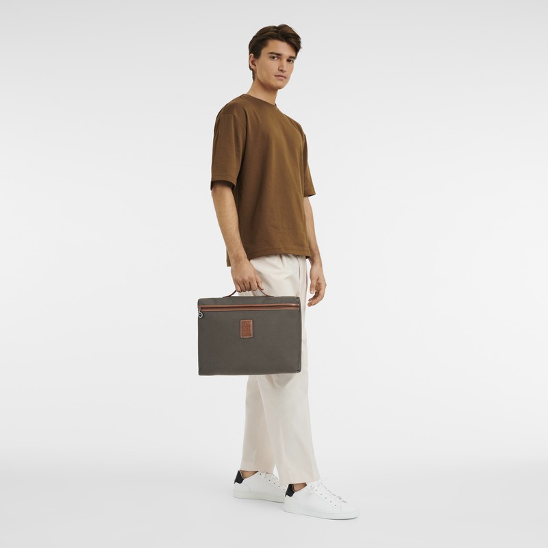 Pasta Longchamp Boxford S Masculino Marrom Brasil | L2182080042