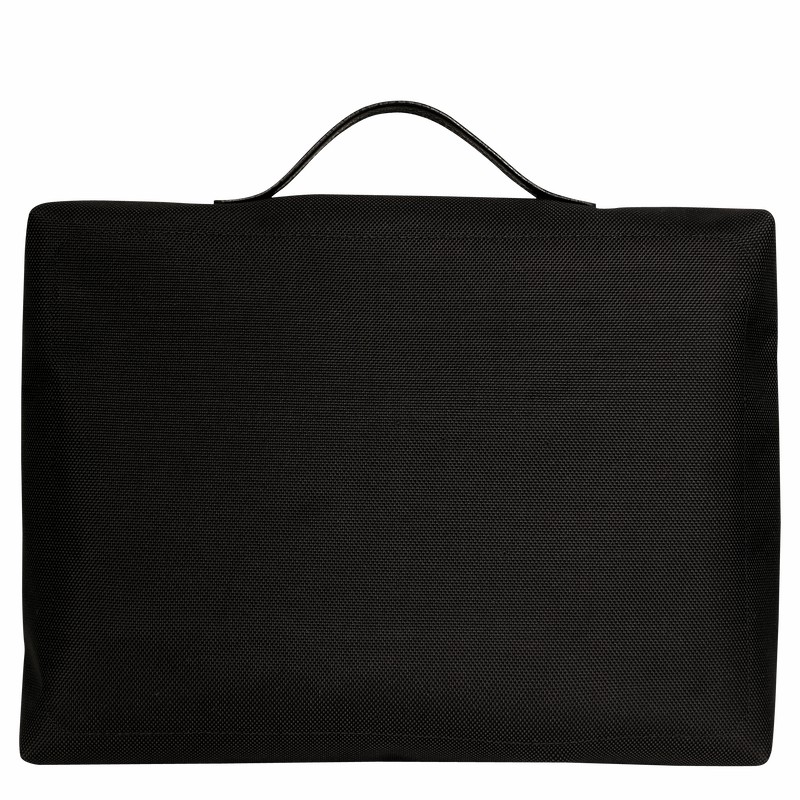 Pasta Longchamp Boxford S Masculino Pretas Brasil | L2182080001