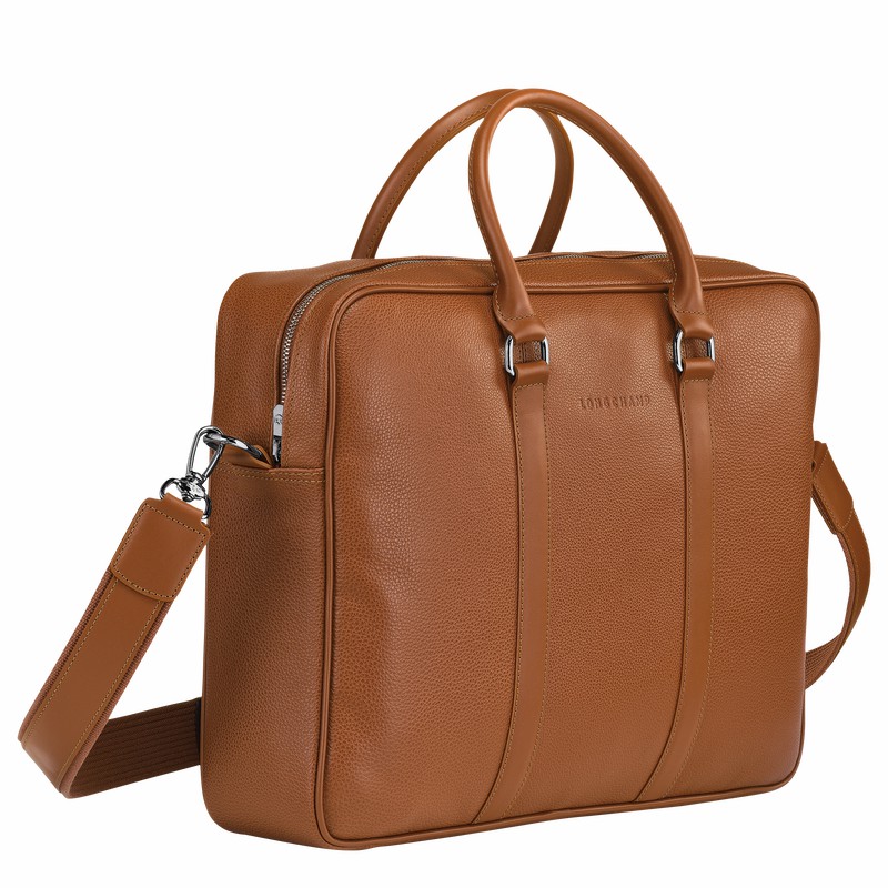 Pasta Longchamp Le FOULONNÉ M Feminino Caramel Brasil | L2123021F72