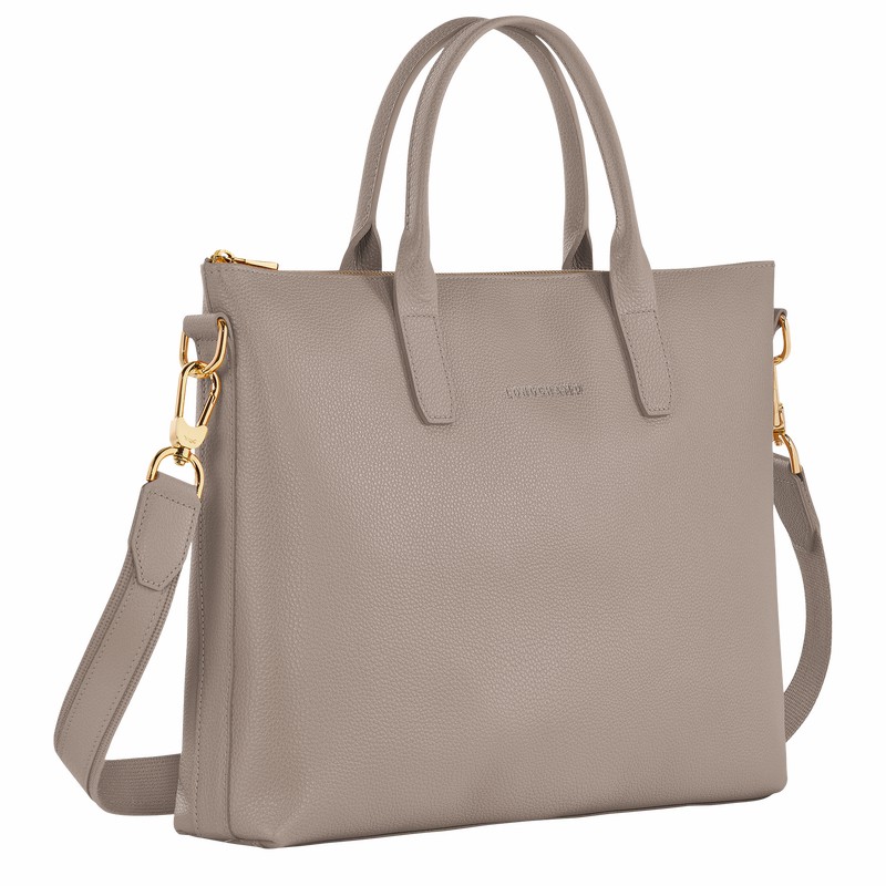 Pasta Longchamp Le FOULONNÉ S Feminino Cinzentas Brasil | 20032021P55
