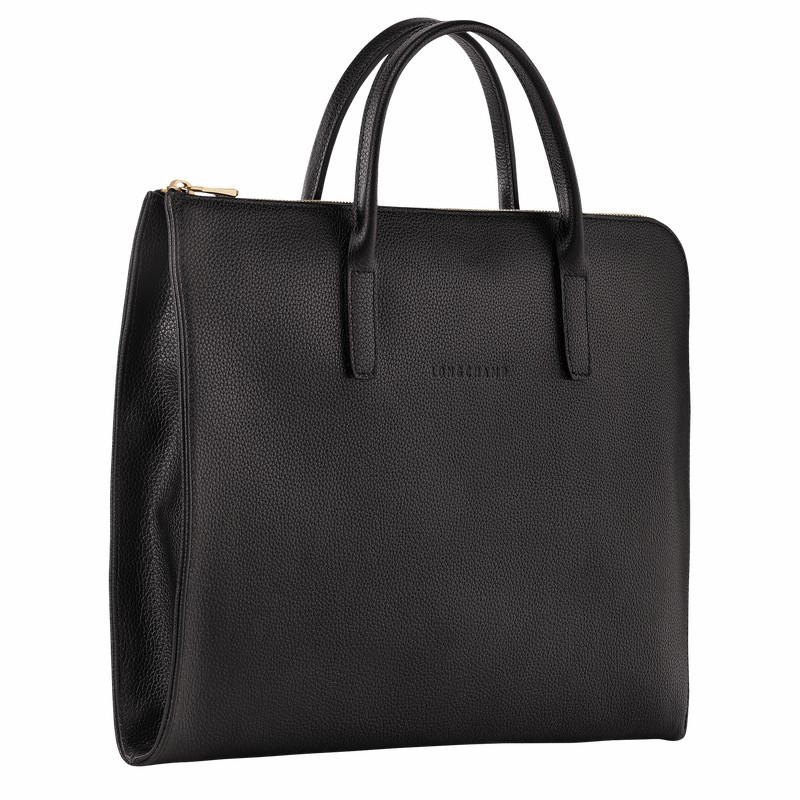 Pasta Longchamp Le FOULONNÉ S Feminino Pretas Brasil | L2115021001