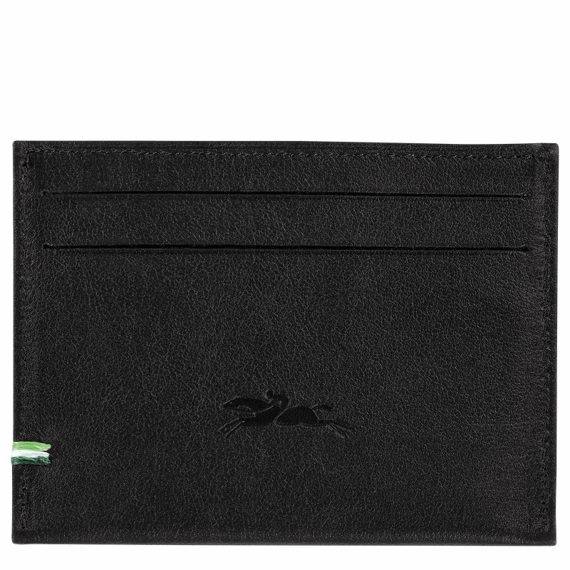 Porta Cartão Longchamp sur Seine Masculino Pretas Brasil | L3218HCX001