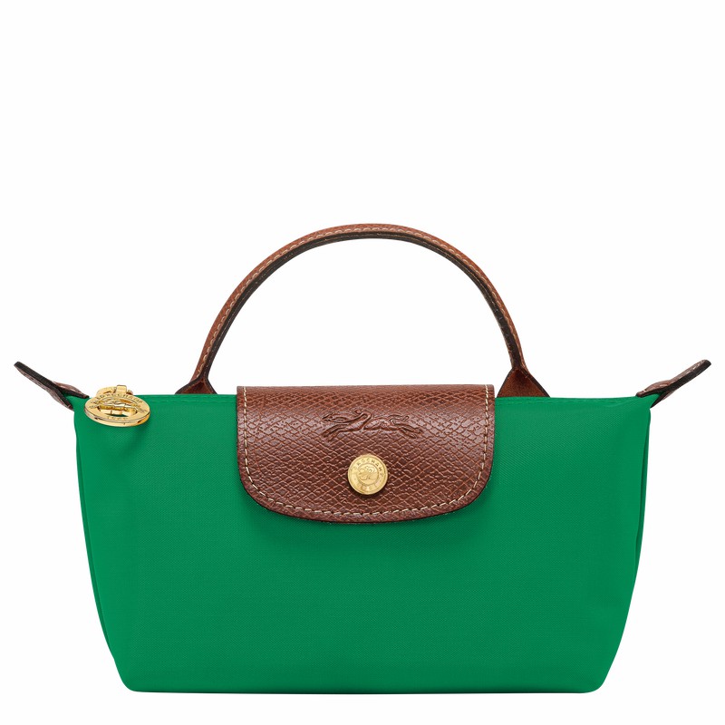 Pouches Longchamp Le Pliage Original Feminino Verdes Brasil | 34175089P88