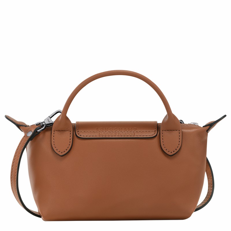 Pouches Longchamp Le Pliage Xtra XS Feminino Marrom Brasil | 34205987504